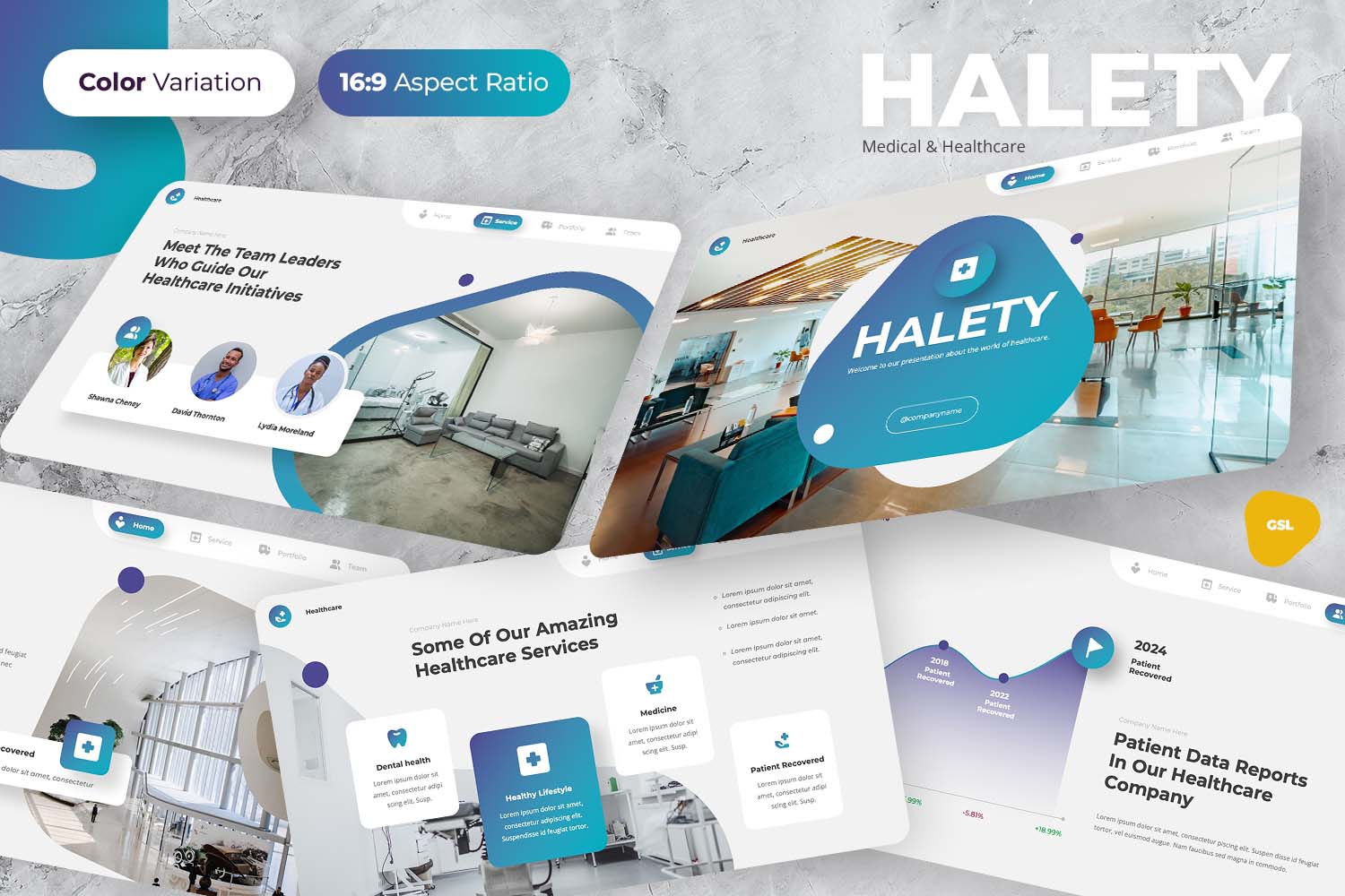 Halety - Medical & Healthcare Google Slides