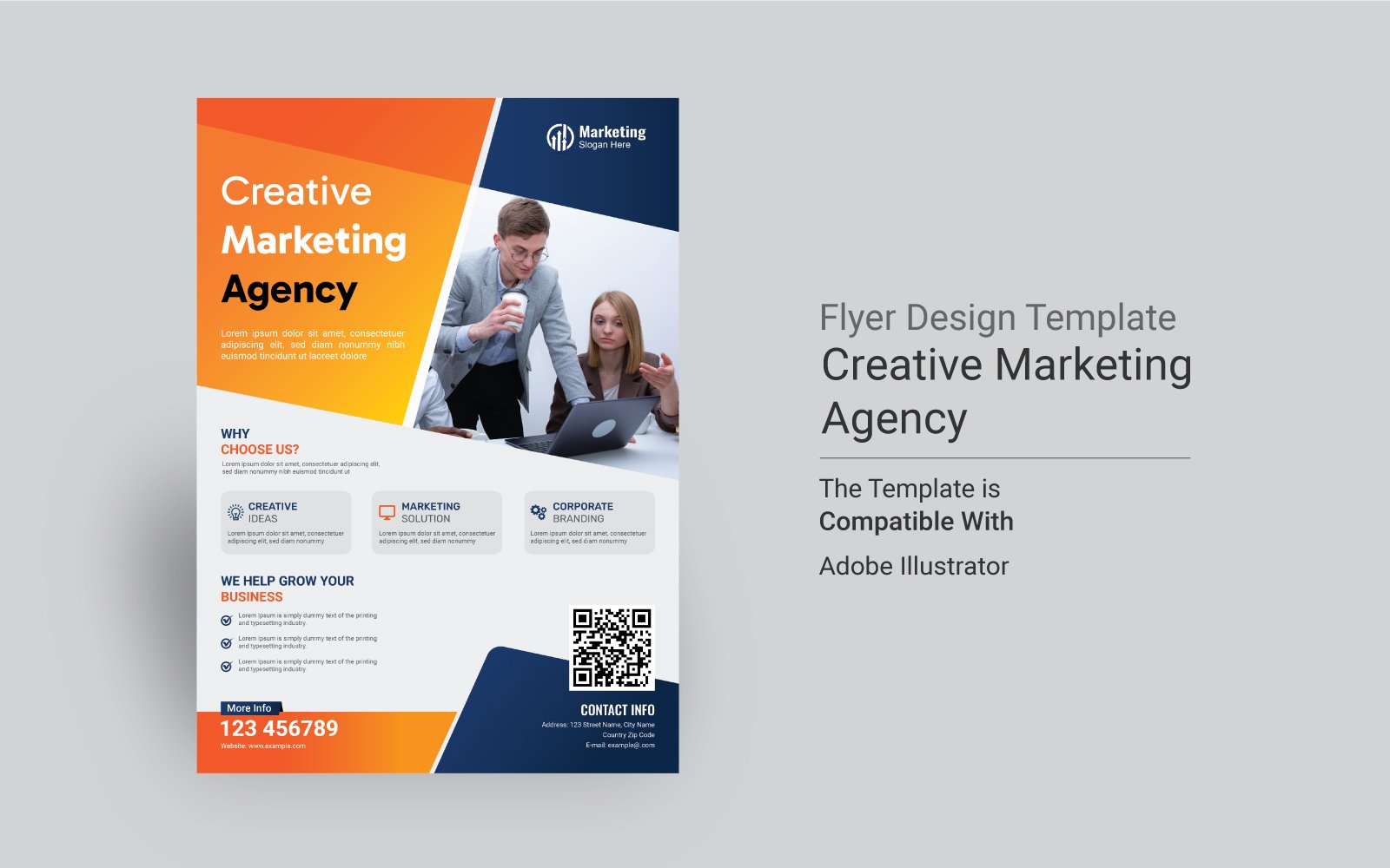 Flyer Design Printing Template