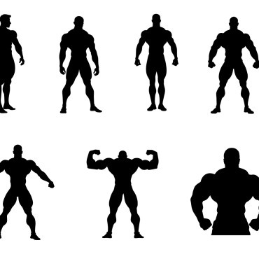 Muscle Male Illustrations Templates 364551