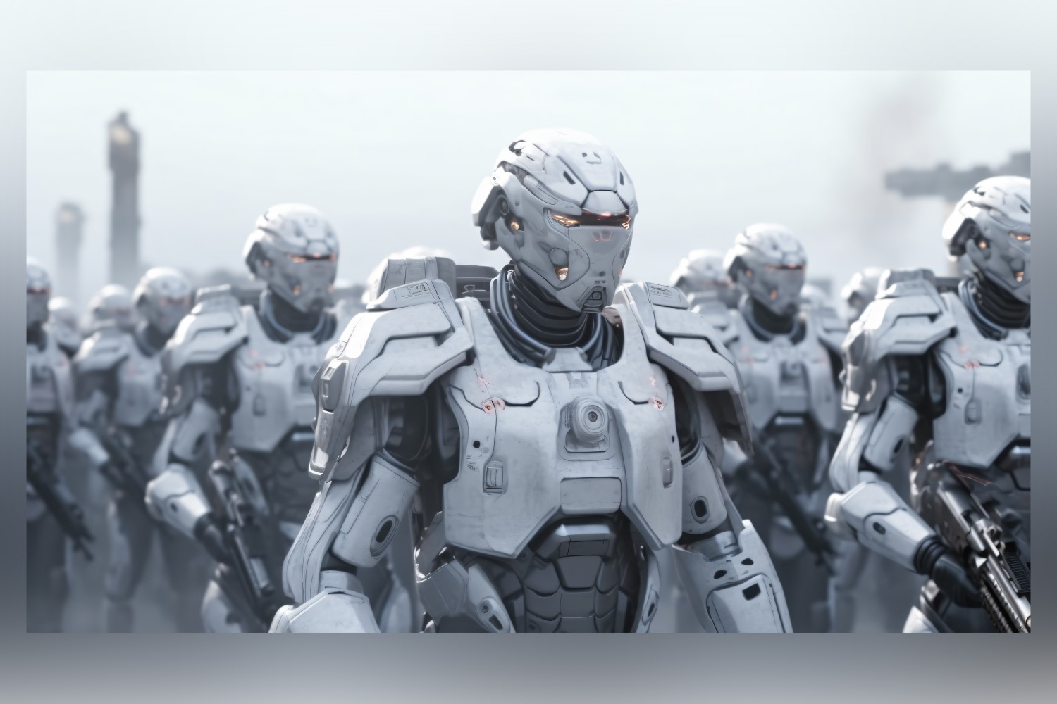 Tri-Bots of Defence Heavily Armed Robot  70