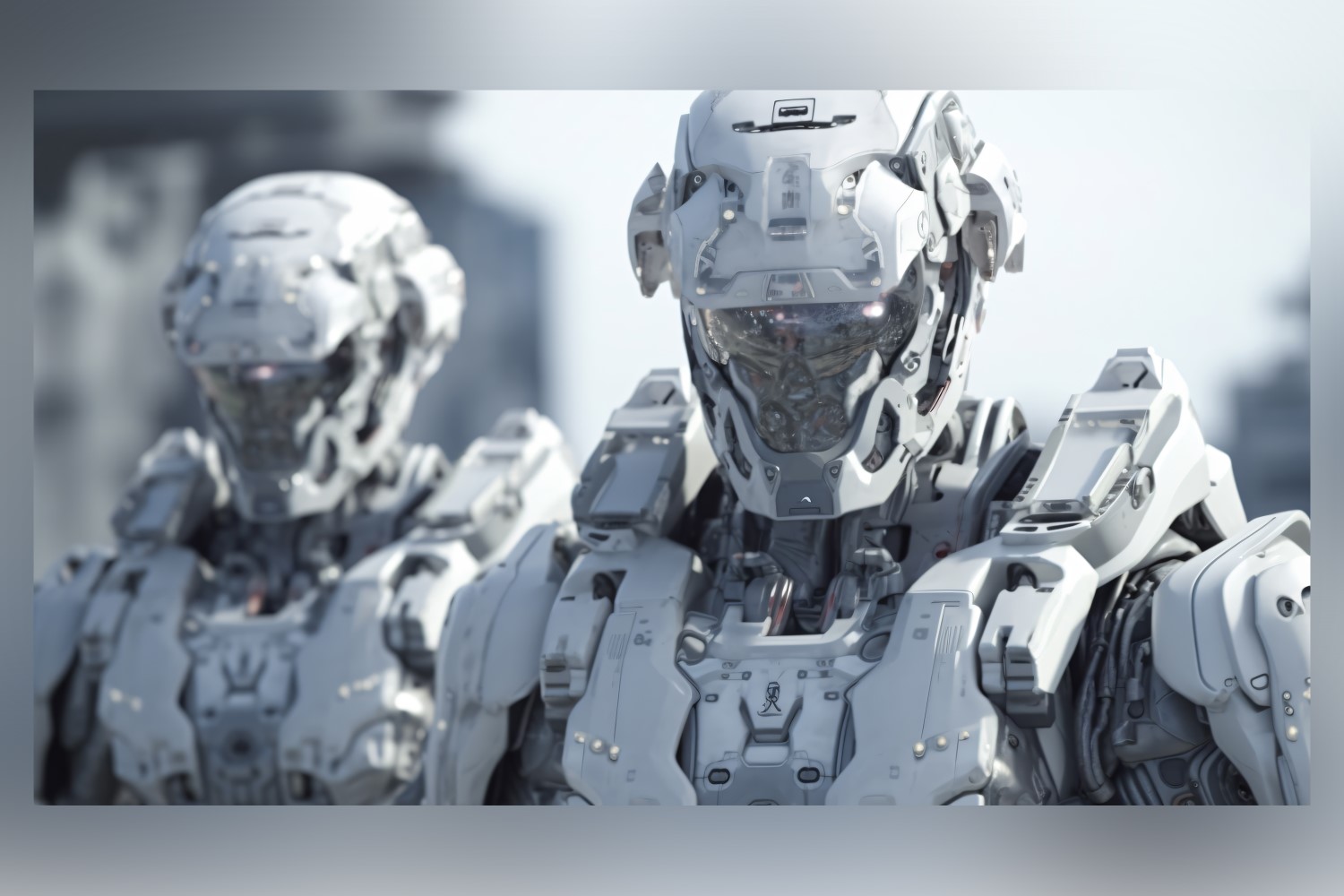 Defence Heavily Armed Robot Military Units 76