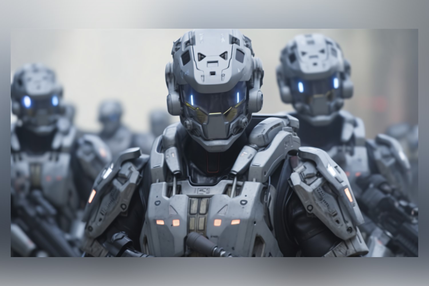 Robotic Trifecta Heavily Armed Force 78