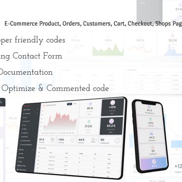 Analytics App Admin Templates 364770