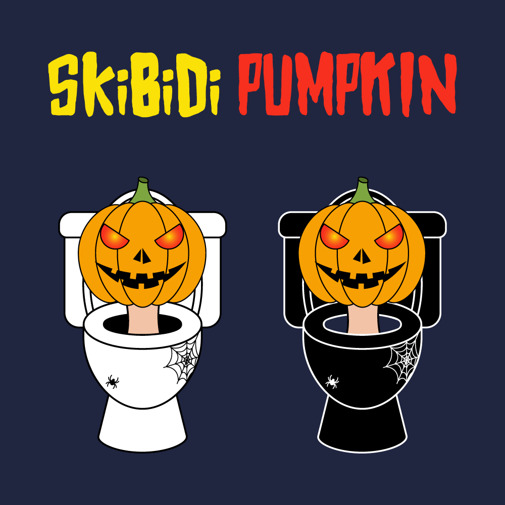 Jack O'lantern - Skibidi Pumpkin Toilet