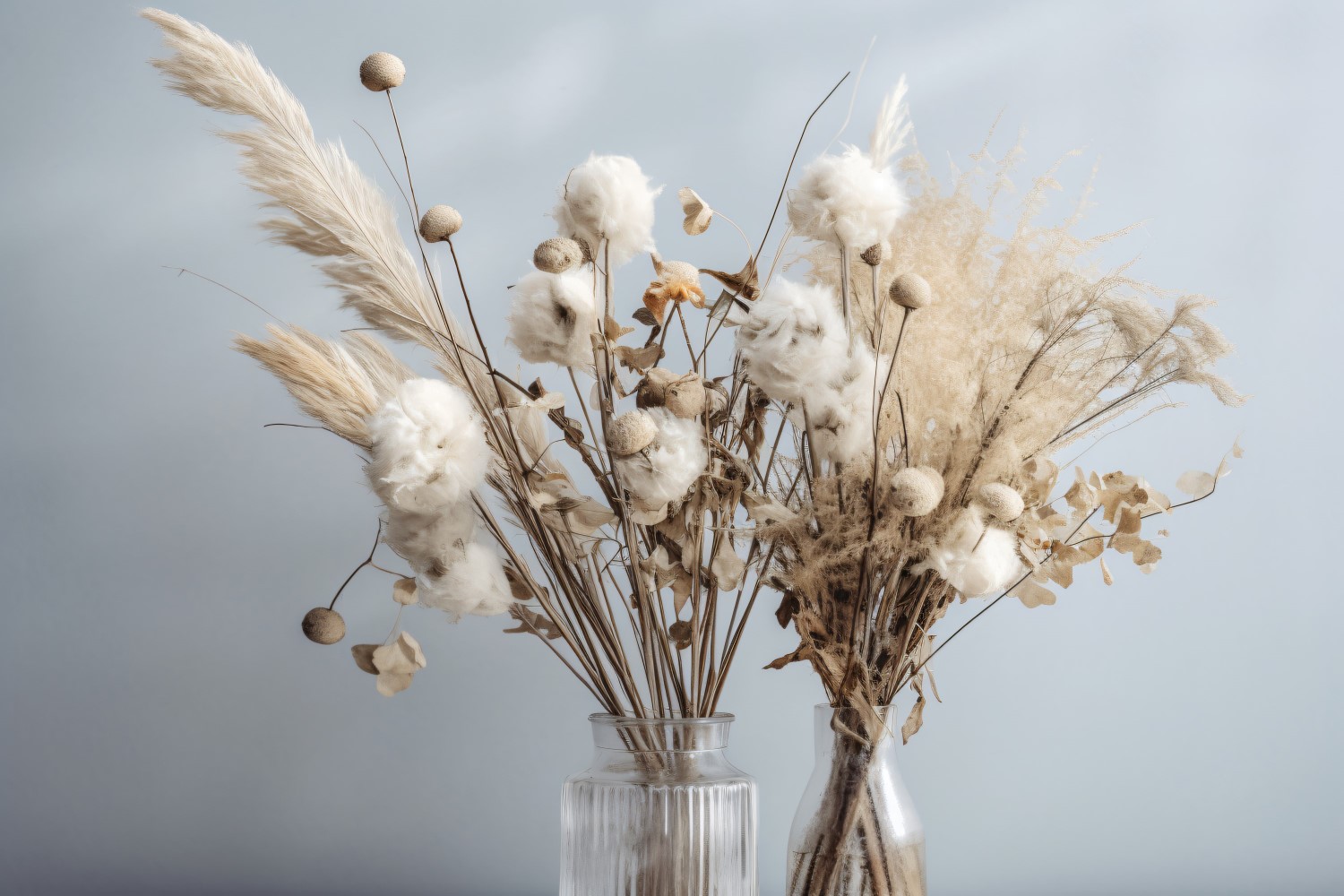 Dried Flowers Still Life White Flora 20