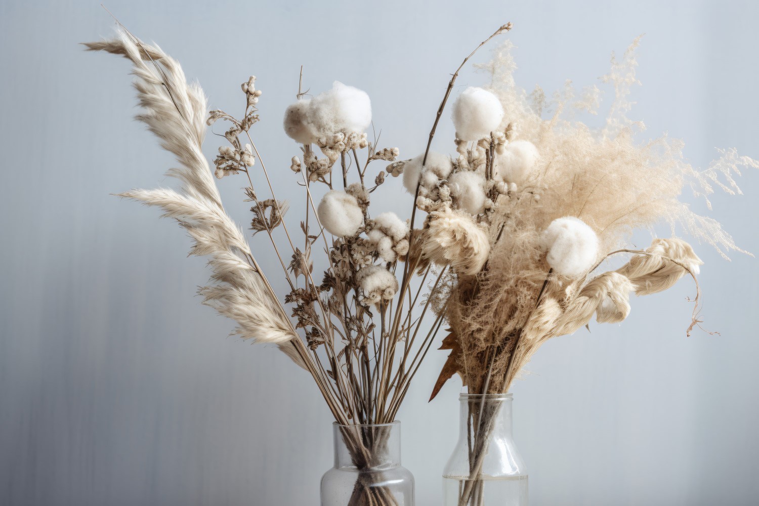Dried Flowers Still Life White Flora 25