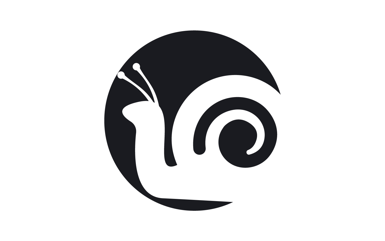 Snail animal logo vcetor template v38