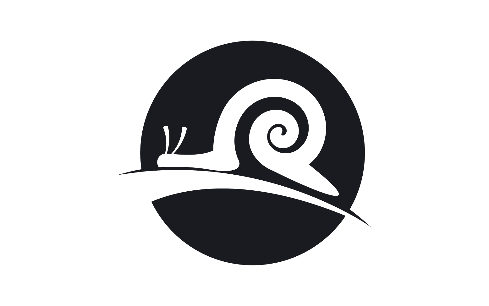 Snail animal logo vcetor template v49