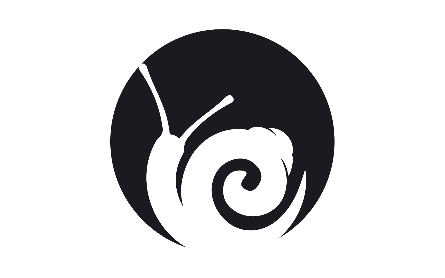 Snail animal logo vcetor template v45