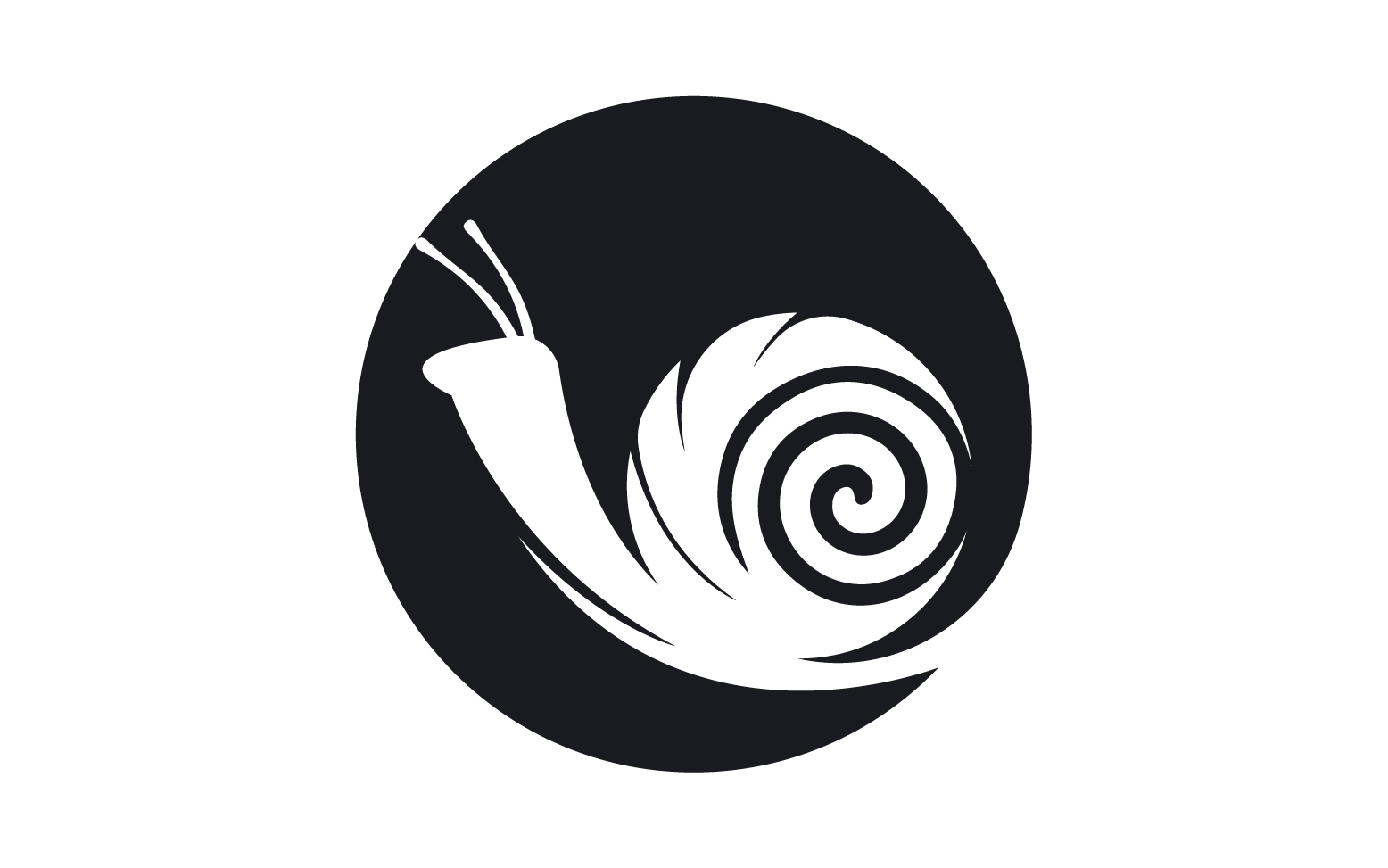 Snail animal logo vcetor template v46