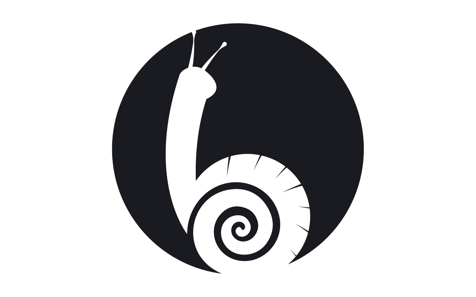 Snail animal logo vcetor template v48
