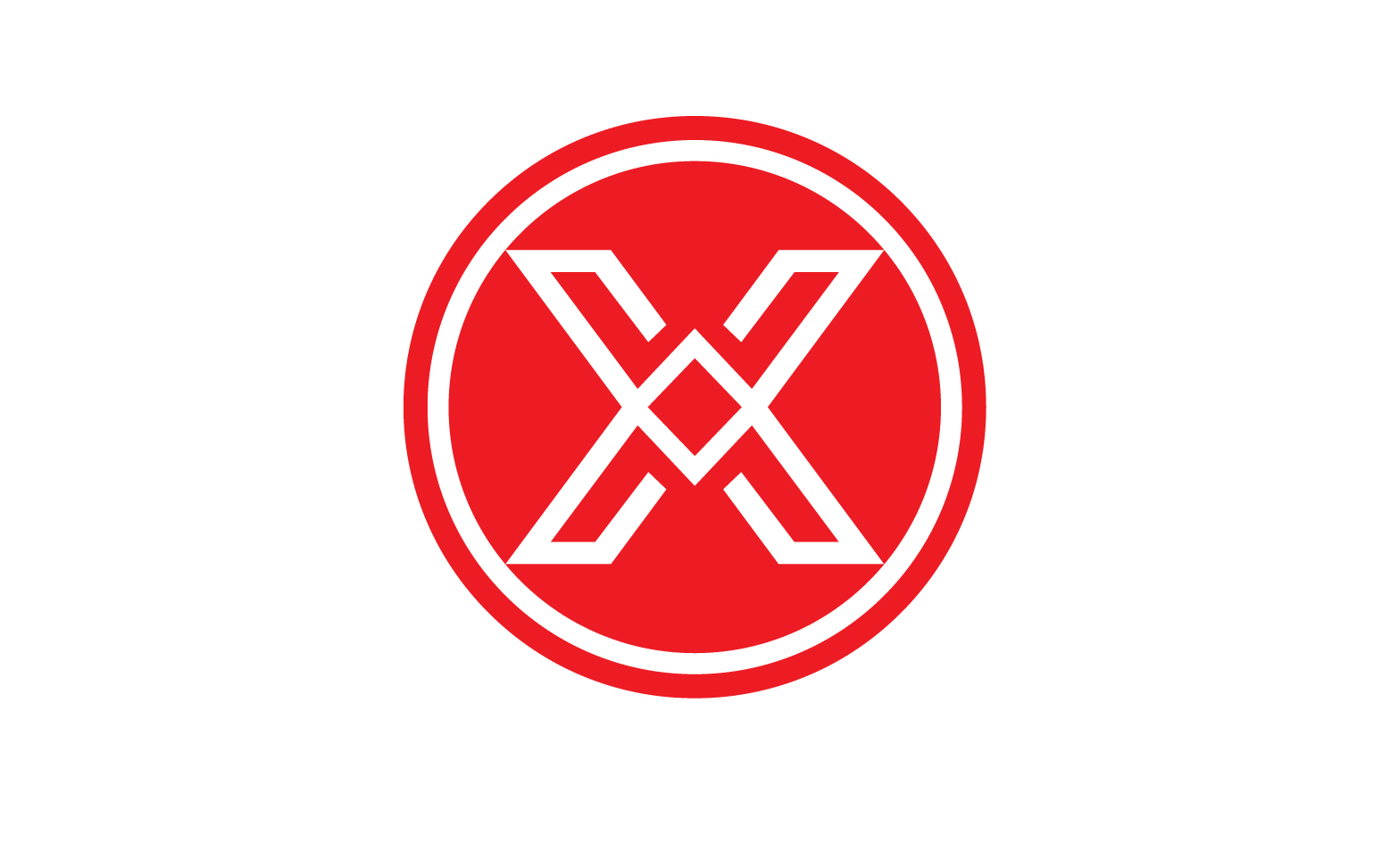 X letter initial logo vector v24