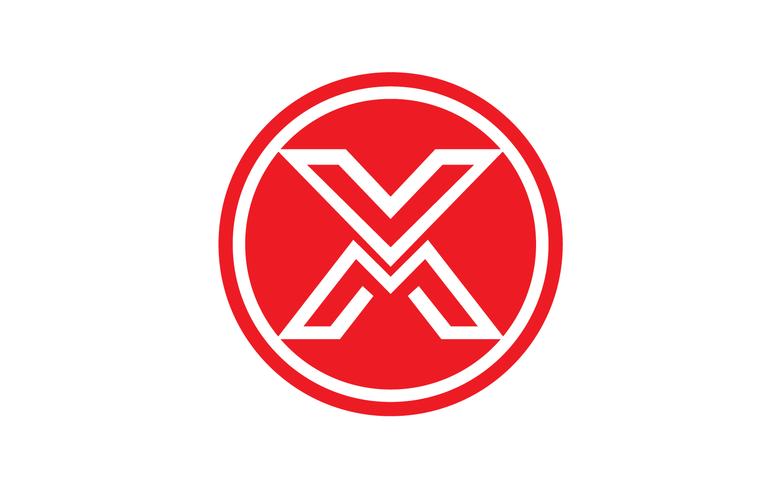 X letter initial logo vector v33