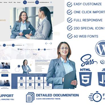Business Consultancy WordPress Themes 365714