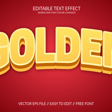 Gold Character Illustrations Templates 365808