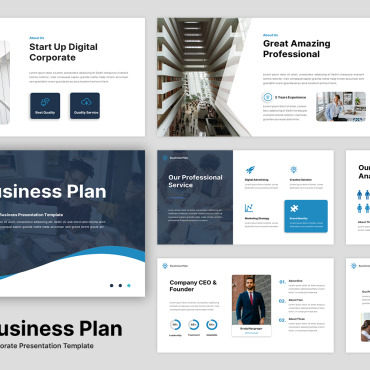 Business Clean PowerPoint Templates 365864