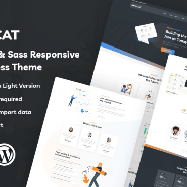 Business Clean WordPress Themes 365891