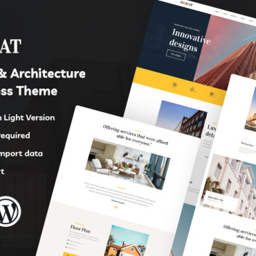 Architecture Building WordPress Themes 365895