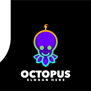 Animal Octopus Logo Templates 366081