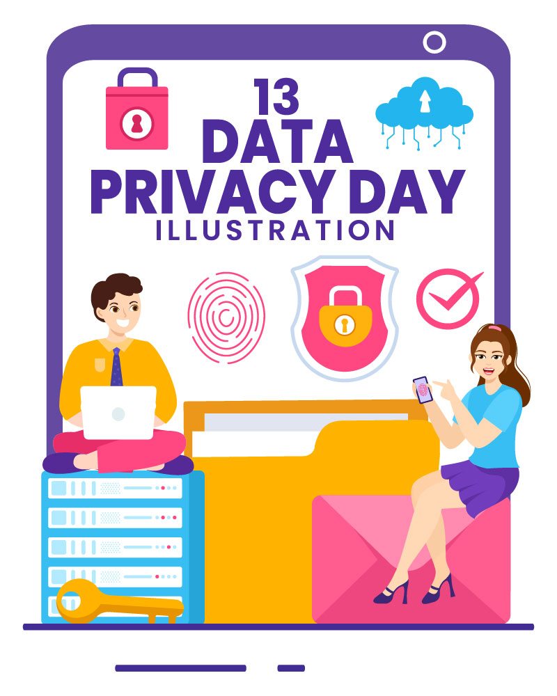 13 Data Privacy Day Illustration