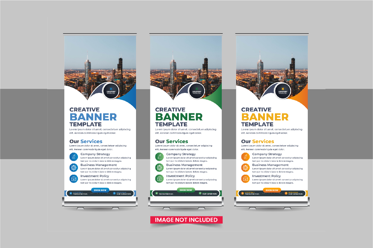 Company advertisement roll up banner, Roll Up Banner
