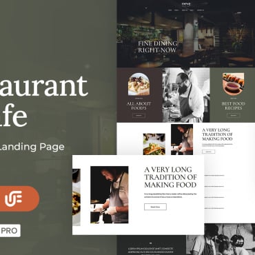 Cafe Catering WordPress Themes 366225