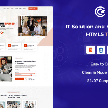 Business Clean Responsive Website Templates 366305