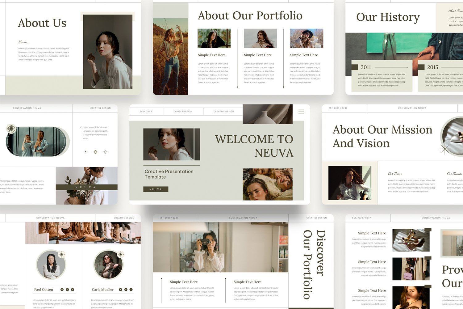 Neuva - Creative Keynote Template