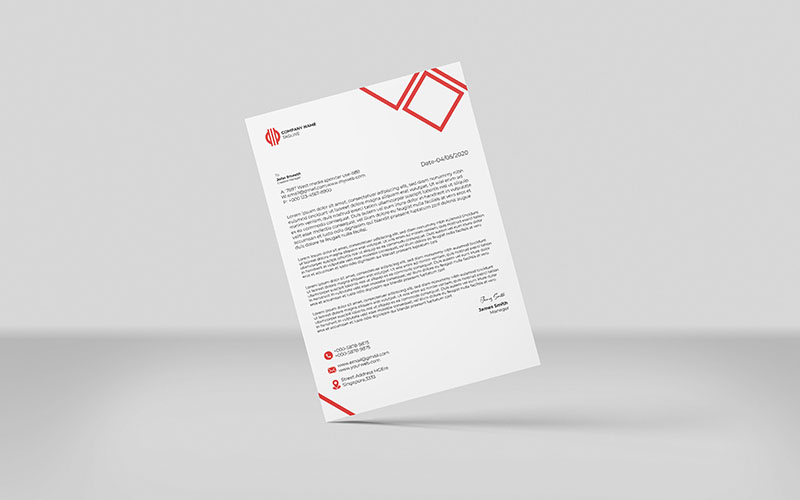 Letterhead Design, Company Letterhead Design