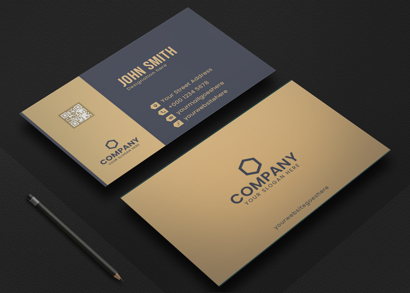 Creative and luxury business card template