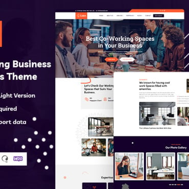 Business Clean WordPress Themes 366642