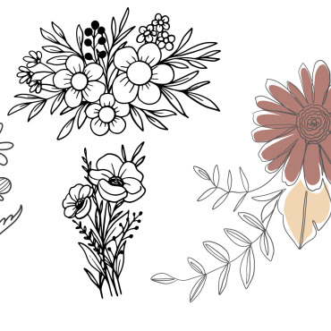 <a class=ContentLinkGreen href=/fr/kits_graphiques_templates_illustrations.html>Illustrations</a></font> floral vecteur 366653