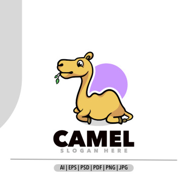 Domestic Camel Illustrations Templates 366669