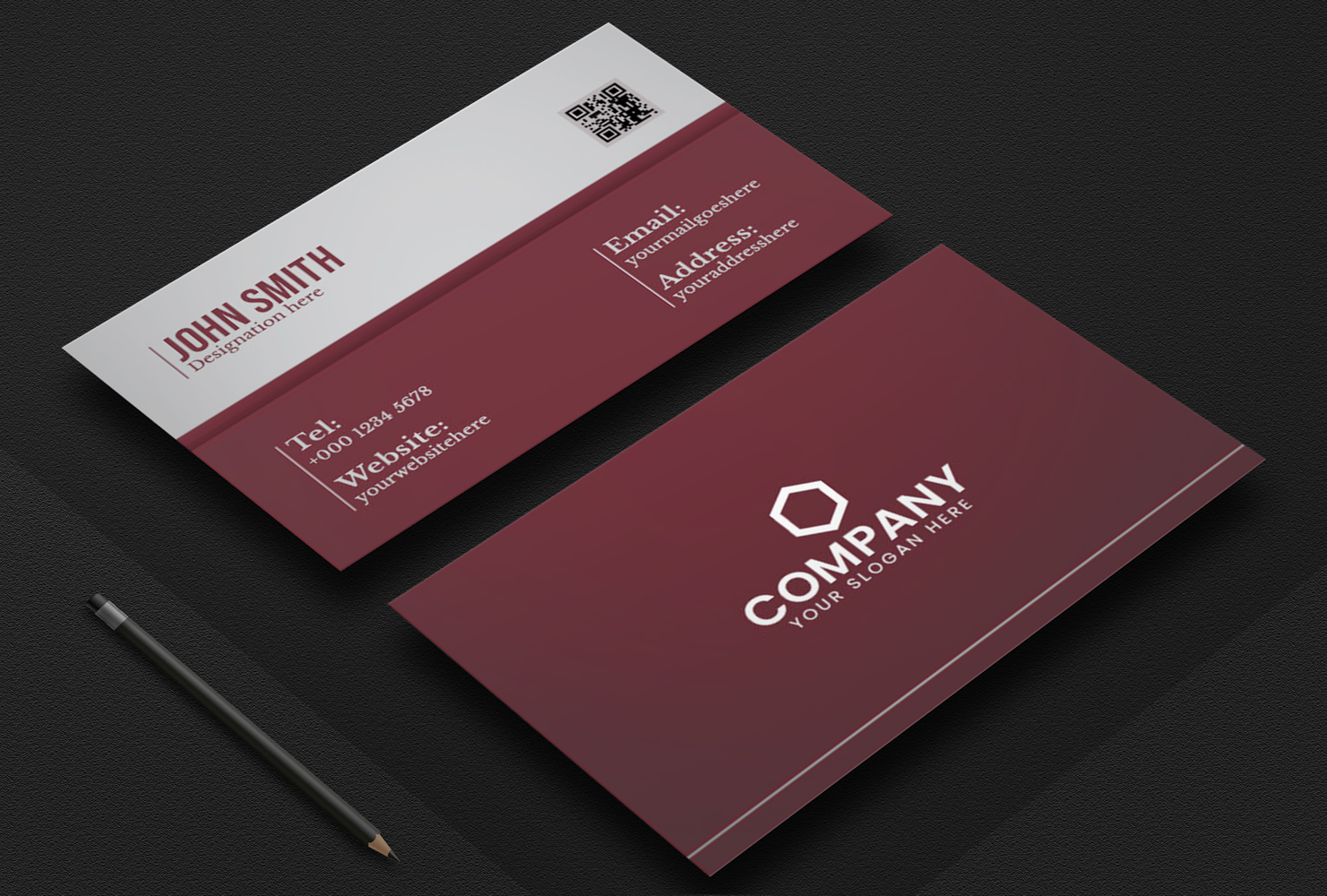 Creative and Luxury Business Card Template Design