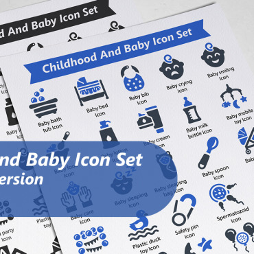 Born Kid Icon Sets 366804