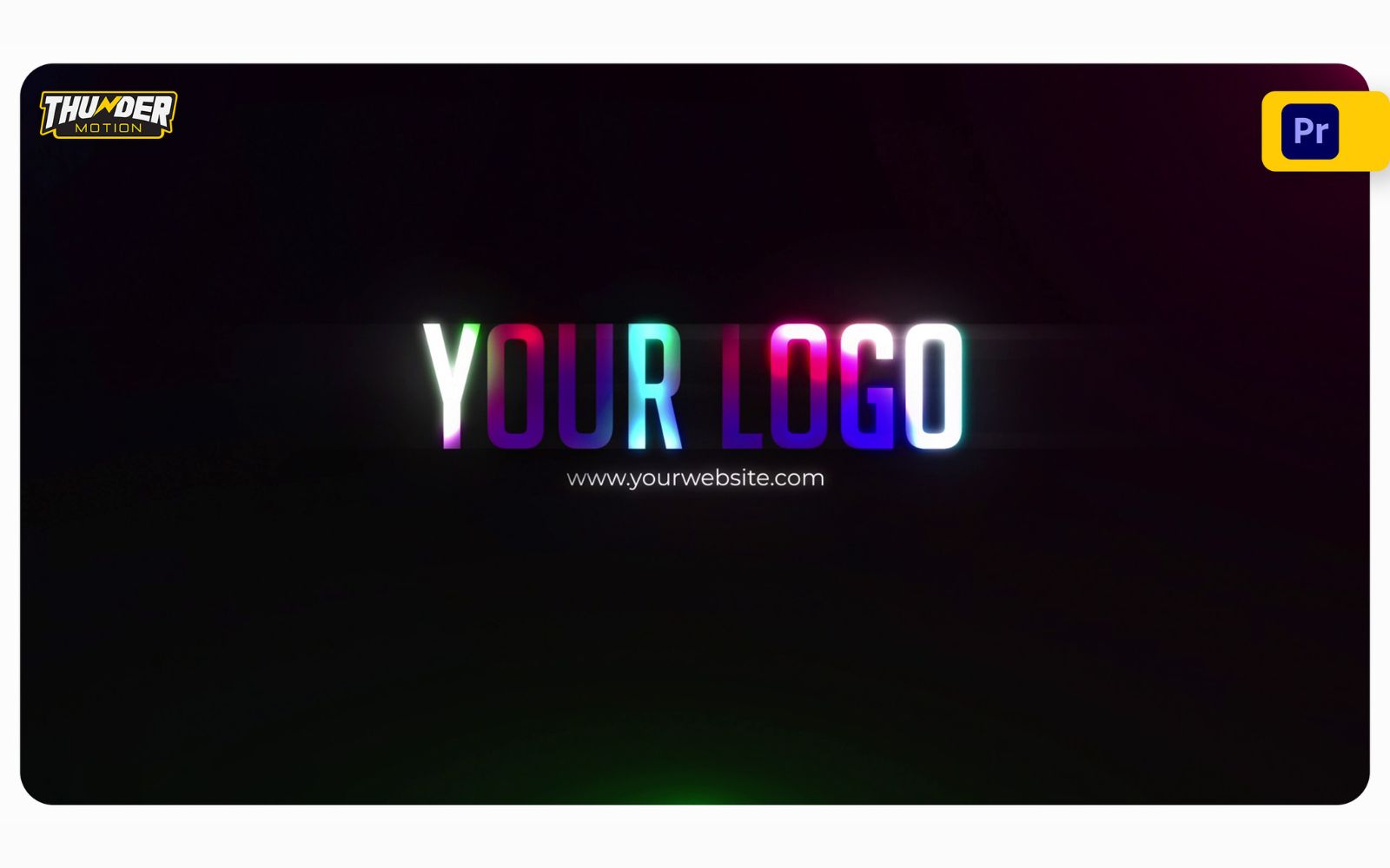 Colorful Logo Reveal - Motion Graphics Template