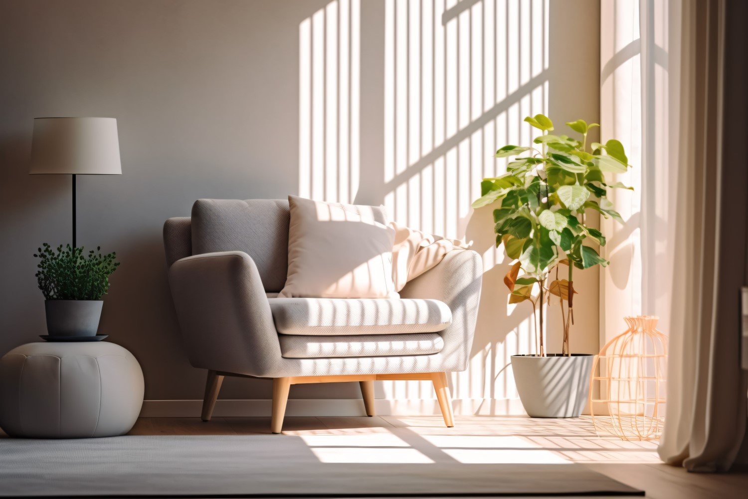 Interior of Italian Living Room 132