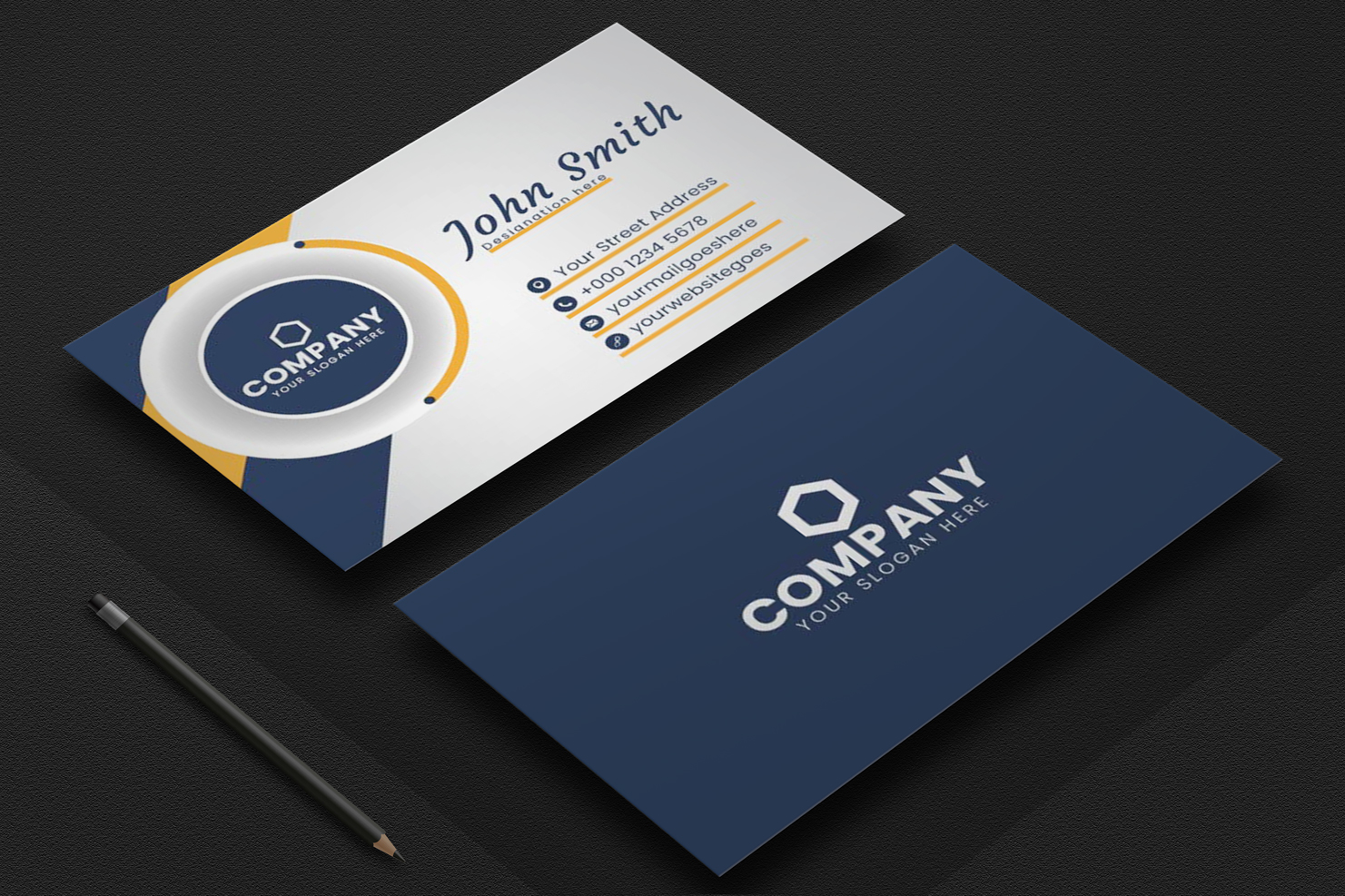Luxury and elegant Business Card Template