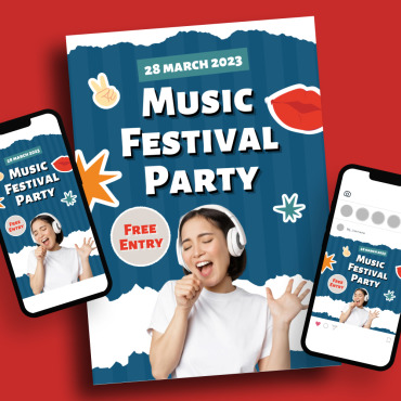 Festival Party Corporate Identity 367249