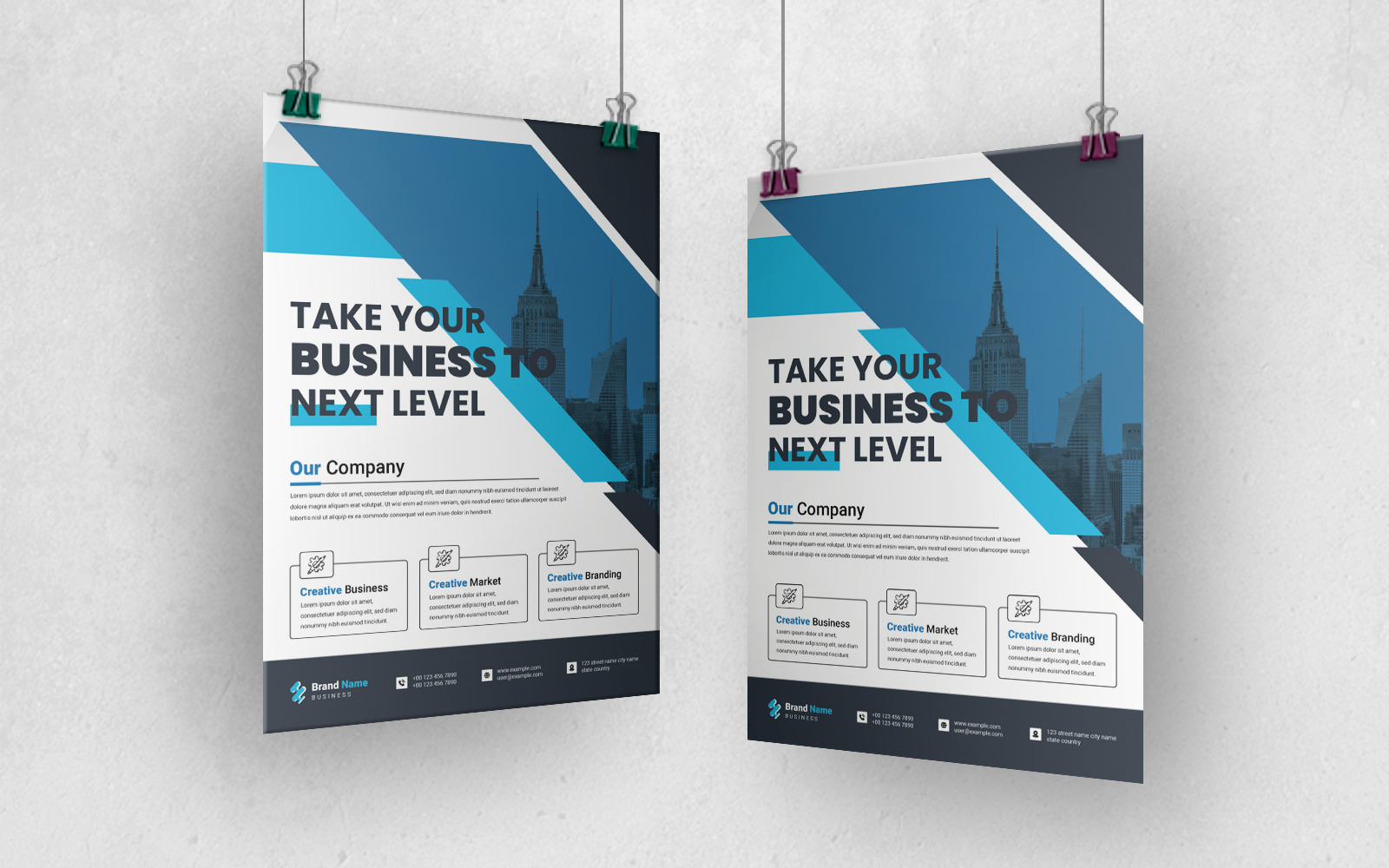 Creative Business Identity Flyer Template