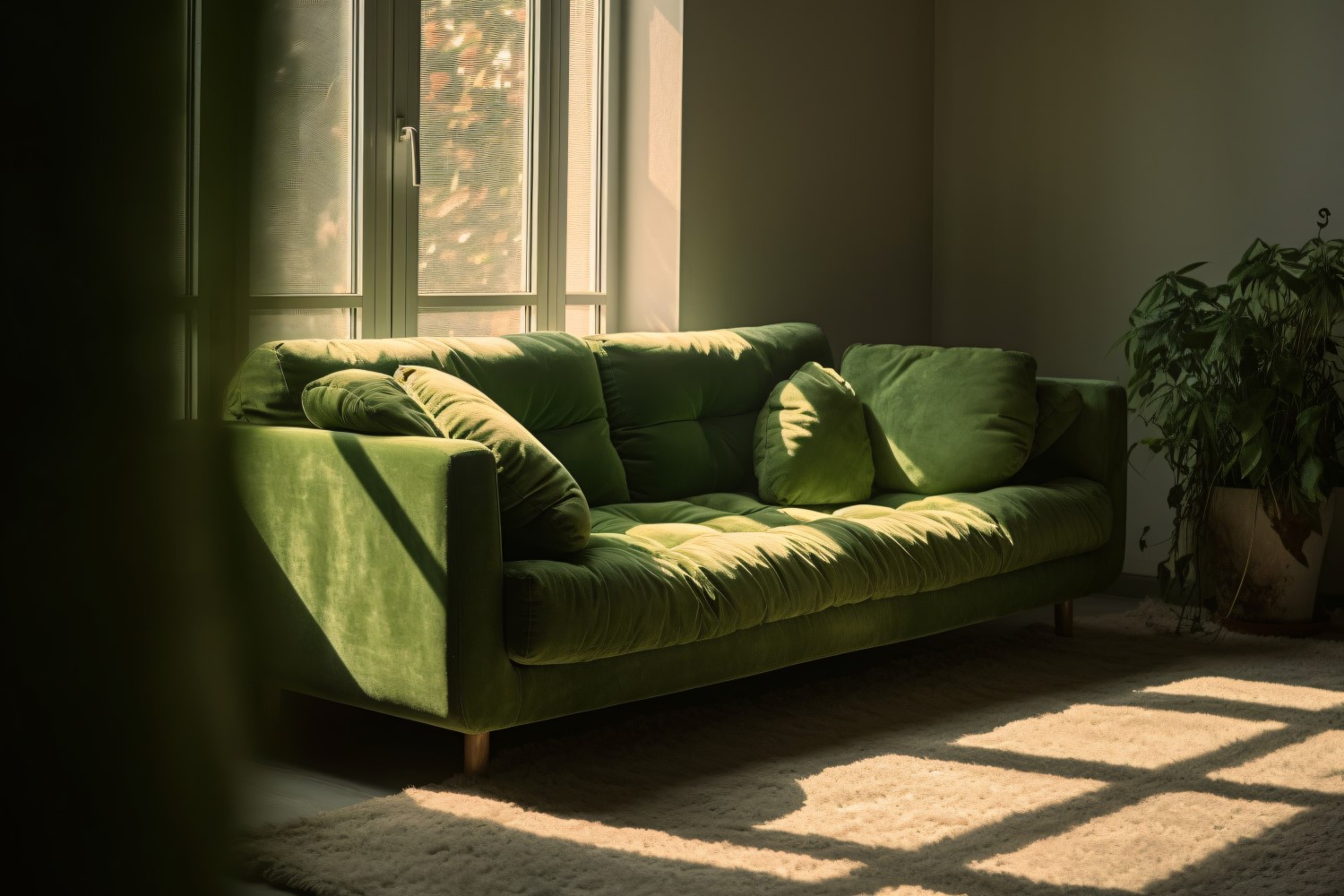 Interior of Italian Living Room 274