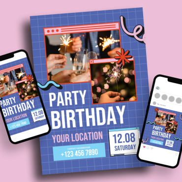 Birthday Party Corporate Identity 367477