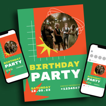 Birthday Party Corporate Identity 367480