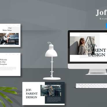 Business Clean Keynote Templates 367596
