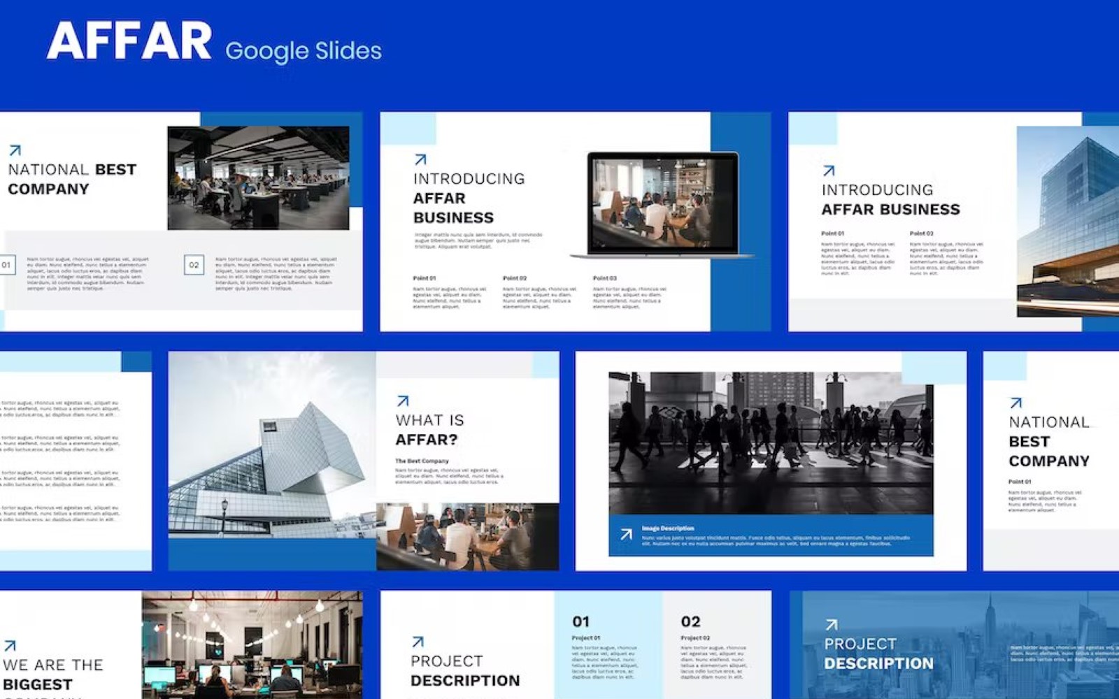 Affar - Business Template Google Slide