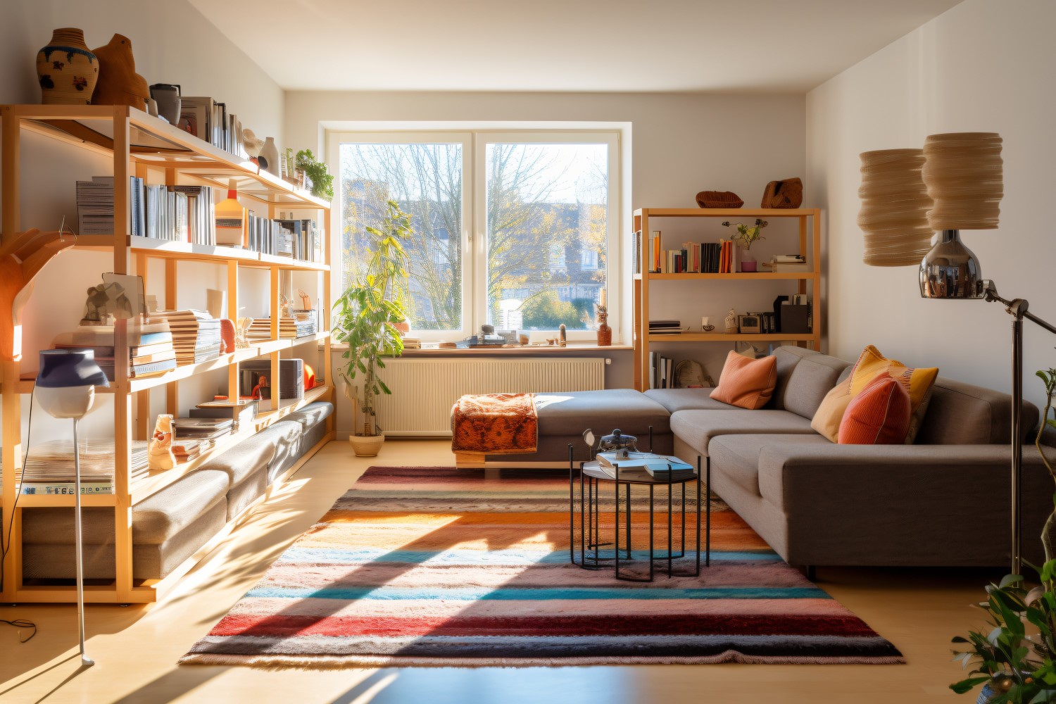 Interior of Italian Living Room 422