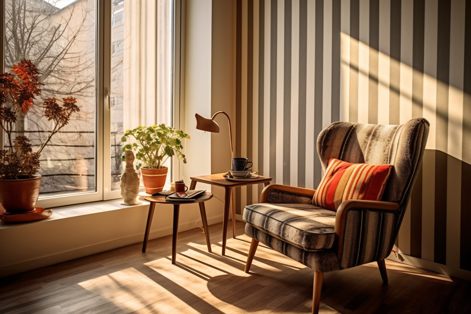 Interior of Italian Living Room 484