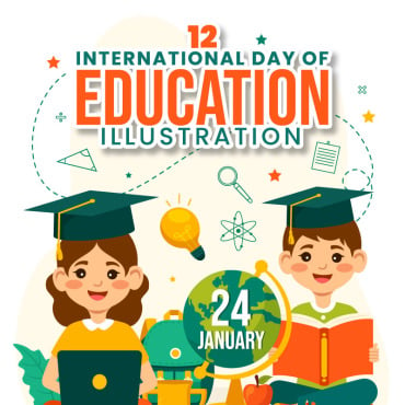 Education Day Illustrations Templates 367887