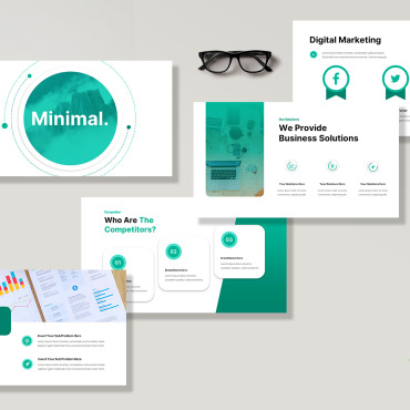 Business Clean Keynote Templates 367993