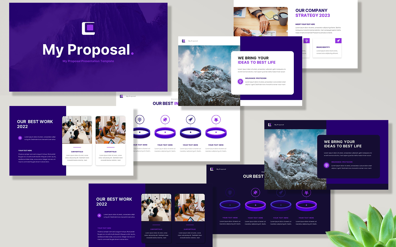 My Proposal Google Slides Presentation Template